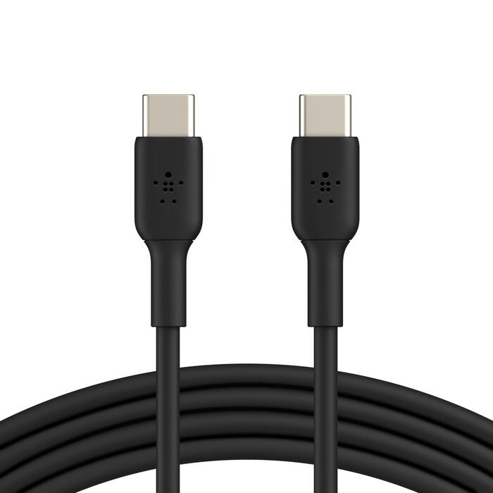 Belkin BoostCharge 2 m USB-C/USB-C Kabel, schwarz Belkin BoostCharge 2 m USB-C/USB-C Kabel, schwarz